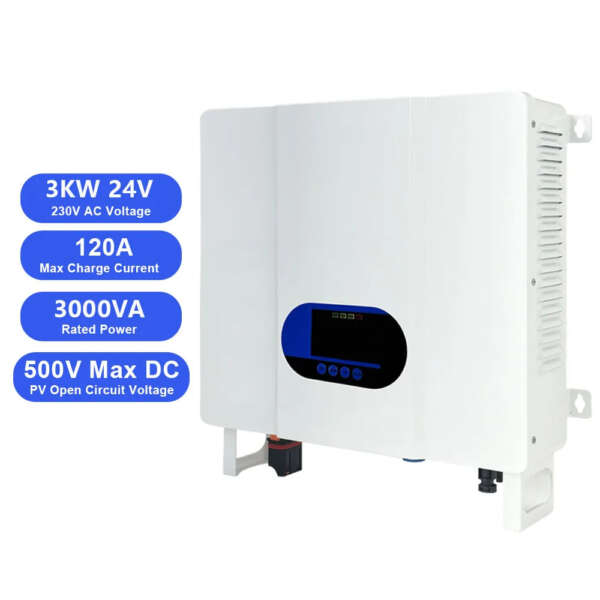 3KW–5KW Hybrid Solar Inverter | 24V DC to 110V–230V AC | MPPT | Pure Sine Wave | Off-Grid Home Use